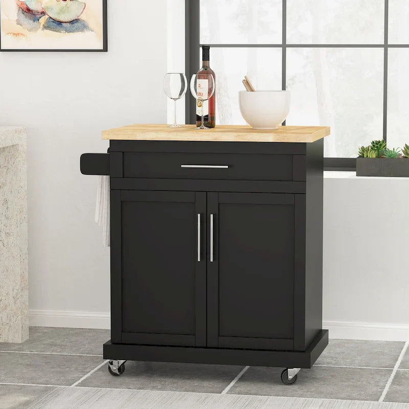 Carrito de cocina para interiores con ruedas