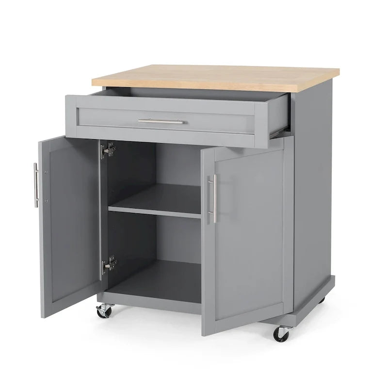 Carrito de cocina para interiores con ruedas