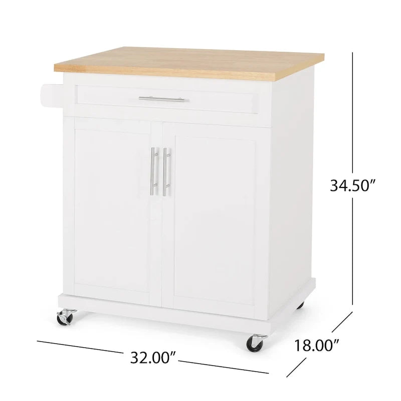 Carrito de cocina para interiores con ruedas