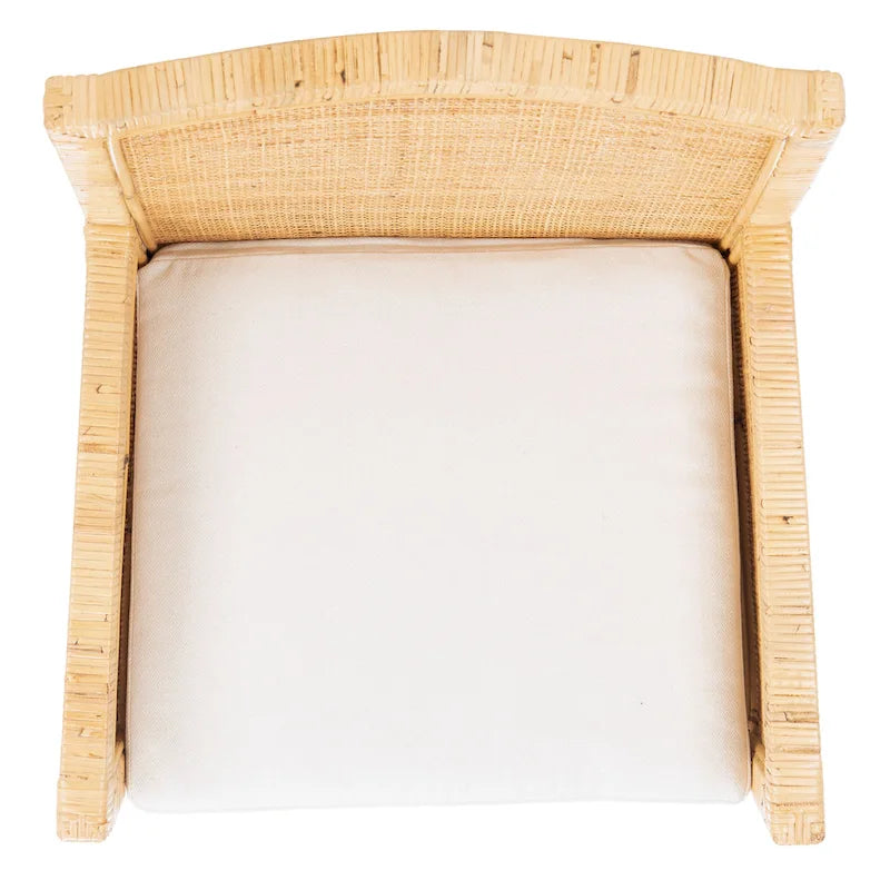 Fauteuil d’appoint côtier avec coussin