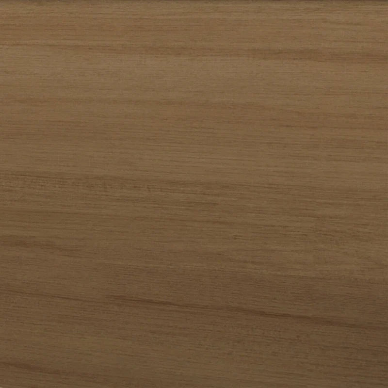 Bett mit Plattform aus Holz im Mid-Century-Stil