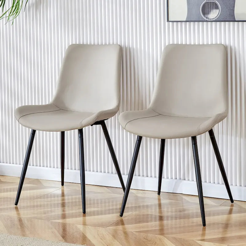 Silla de comedor con cojín para el respaldo